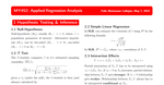 MY452: Applied Regression Analysis